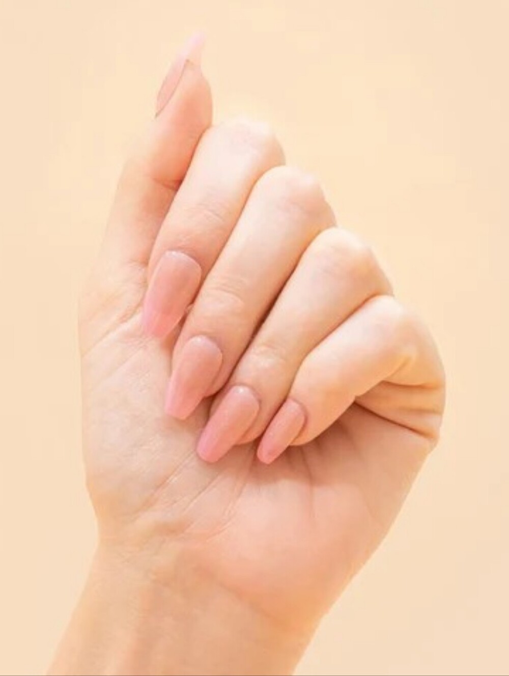 Shapermint Stick-On Nails Nude Beige Pink